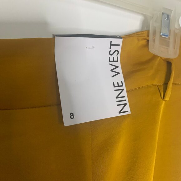 Gold Wide Leg Pants - Picture 2 of 7